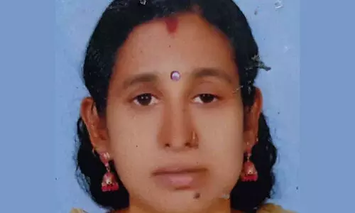 പിണങ്ങി കഴിഞ്ഞിരുന്ന യുവാവ് ഭാര്യയെ വെട്ടിക്കൊന്നു