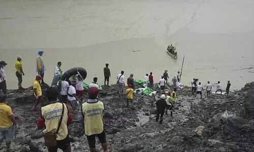 മ്യ​ാന്മ​റി​ലെ ഖ​നി​യി​ൽ മ​ണ്ണി​ടി​ച്ചി​ൽ: ഒ​രു മ​ര​ണം; നൂ​റി​ലേ​റെ പേ​രെ കാ​ണാ​താ​യി