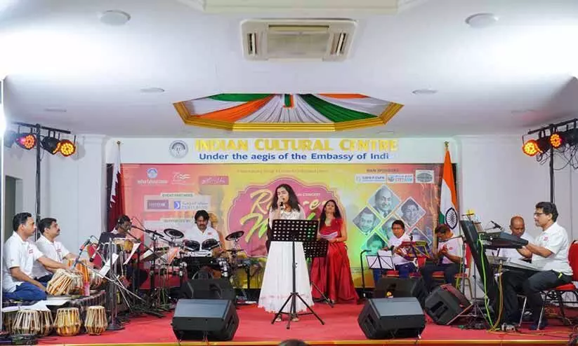 ബോ​ളി​വു​ഡ്​ ക്ലാ​സി​ക്​ ഗാ​ന​ങ്ങ​ൾ കോ​ർ​ത്തി​ണ​ക്കി ഖ​ത്ത​ർ ദേ​ശീ​യ ദി​നാ​ഘോ​ഷം