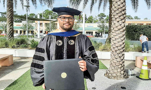 Doctorate from the United States for cheriyamundam native