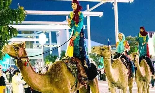 13 ദിവസം, 640 കി.മീറ്റർ; ഏറ്റവും വലിയ മരുഭൂ കാരവന്​ എക്​സ്​പോയിൽ സമാപനം