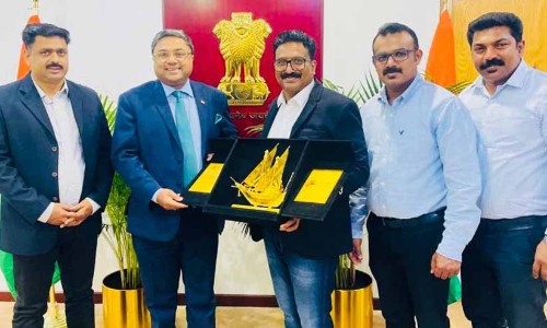 സ്കൈ​വേ ഗ്രൂ​പ് മാ​നേ​ജ്‌​മെൻറ്​ ഇ​ന്ത്യ​ൻ അം​ബാ​സ​ഡ​റുമായി കൂ​ടി​ക്കാ​ഴ്ച നടത്തി