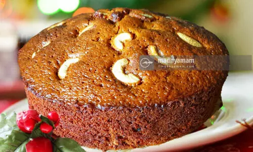 bakery style plum cake