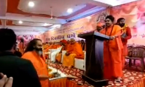 മുസ്​ലിംകളെ കൊല്ലാൻ പുതിയ ആയുധങ്ങൾ വേണം; ഹരിദ്വാറിൽ കൊലവിളിയുമായി ഹിന്ദുത്വ സമ്മേളനം