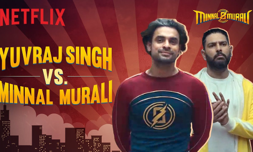 മിന്നൽ മുരളിയുടെ ശക്​തി പരീക്ഷിച്ച്​ യുവരാജ്​ സിങ്​; വിഡിയോ വൈറൽ