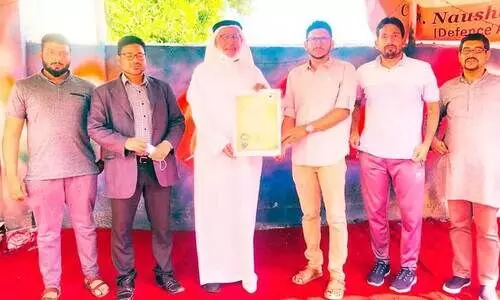 യൂ​ത്ത് ഇ​ന്ത്യ മ​ല​ബാ​ർ ഫെ​സ്​​റ്റ്​: പോ​സ്​​റ്റ​ർ പ്ര​കാ​ശ​നം ചെ​യ്തു