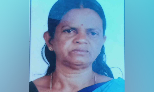 വീട്ടിൽ തനിച്ചു താമസിച്ചിരുന്ന വീട്ടമ്മ അടുക്കളയിൽ തീ പൊള്ളലേറ്റ് മരിച്ചു.