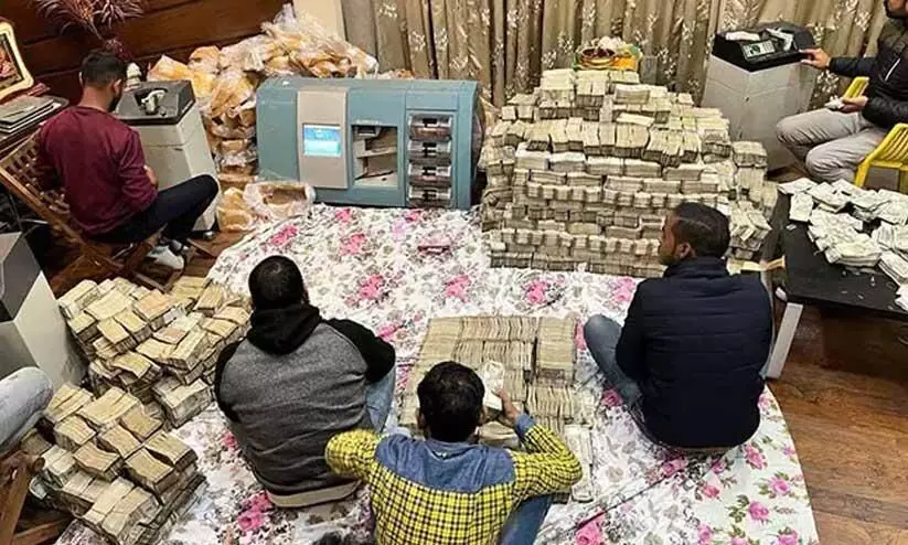 150 Crore Rs Found At UP Businessmans Home In Tax Raid
