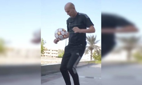 ദു​ബൈ ഫ്രെ​യി​മി​ലേ​ക്ക്​ ഗോ​ള​ടി​ച്ചു​ക​യ​റ്റി സി​ന​ദൈ​ൻ സി​ദാ​ൻ