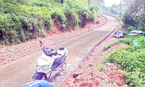 പി.ടിയുടെ നെഞ്ചുറപ്പാണ്​ ഇൗ റോഡ്​