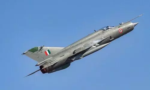 രാജസ്ഥാനിൽ മിഗ് -21 യുദ്ധവിമാനം തകർന്നുവീണ് പൈലറ്റ് മരിച്ചു