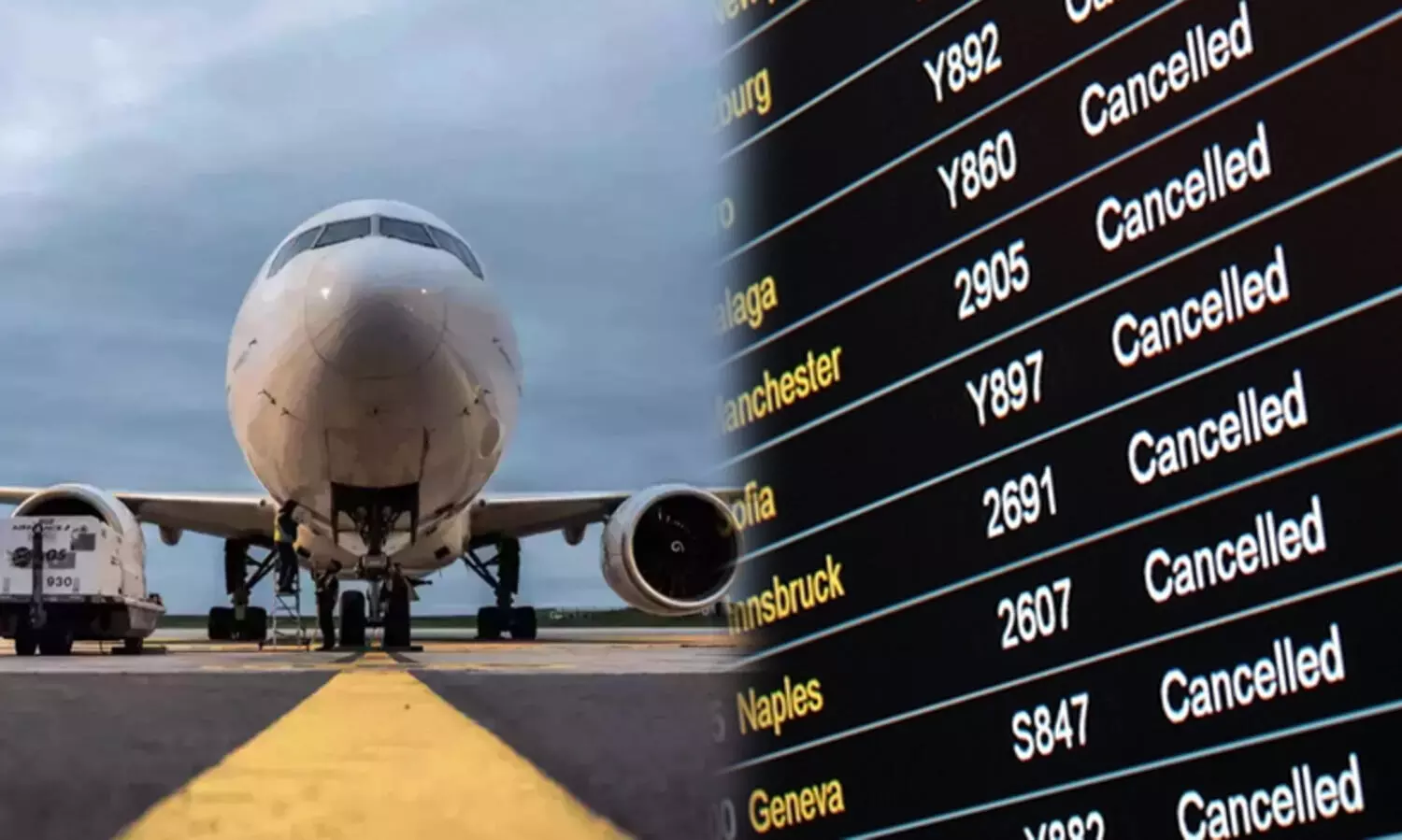 ജീവനക്കാർക്കിടയിൽ ഒമിക്രോൺ; റദ്ദാക്കിയത് ആയിരക്കണക്കിന് വിമാനങ്ങൾ