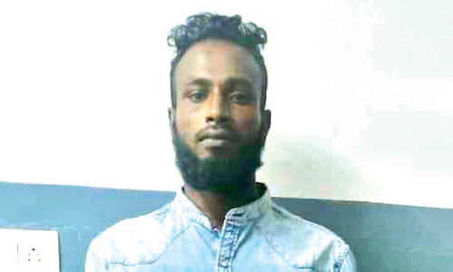 നി​ര​വ​ധി ക്രി​മി​ന​ൽ കേ​സു​ക​ളി​ലെ പ്ര​തി​യാ​യ ഗു​ണ്ടാ ത​ല​വ​ൻ അ​റ​സ്റ്റി​ൽ