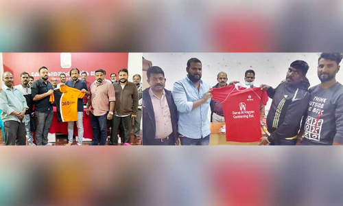 ഇ​ൻ​റ​ർ-​കേ​ളി ഫു​ട്ബാ​ൾ ടൂ​ർ​ണ​മെൻറ്​: ജ​ഴ്‌​സി പ്ര​കാ​ശ​നം