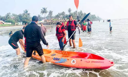 കയാക്കിങ്​ പരിശീലനവുമായി റവന്യൂ ജീവനക്കാർ