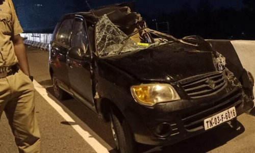 പാ​ല​ക്കാ​ട് വാ​ഹ​നാ​പ​ക​ടം; മ​ര​ണം ര​ണ്ടായി