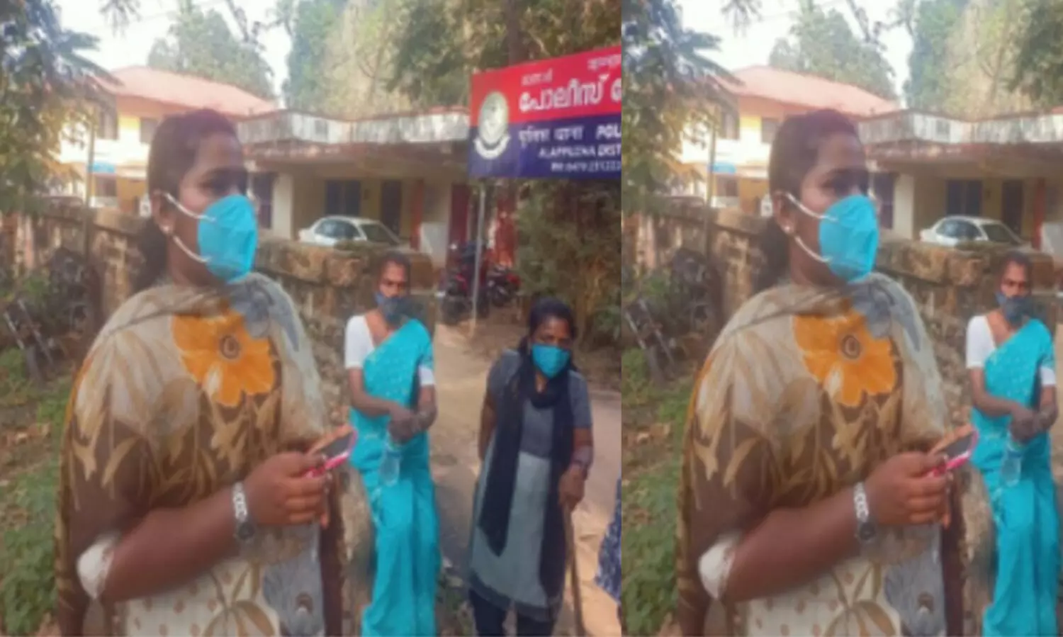 നാലു വയസുള്ള മകനെ കിട്ടാൻ പാതിര വരെ നീണ്ട സമരവുമായി യുവതി; ഗത്യന്തരമില്ലാതെ വഴങ്ങി പൊലീസ്​