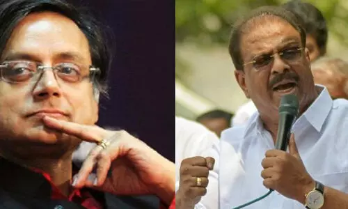 പാർട്ടിക്ക്​ വിധേയപ്പെട്ടിട്ടി​ല്ലെങ്കിൽ ശശി തരൂർ പാർട്ടിയിൽ ഉണ്ടാകില്ല -കെ. സുധാകരൻ