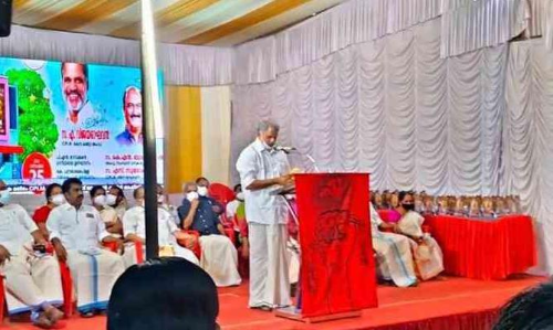 കോൺഗ്രസും ബി.ജെ.പിയും കേരളത്തിന്റെ വികസനത്തെ തകർക്കാൻ ശ്രമിക്കുന്നു -എ.വിജയരാഘവൻ