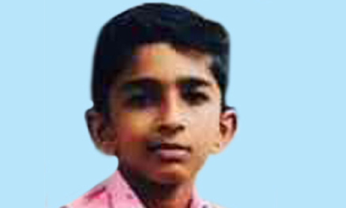 വെള്ളക്കെട്ടിൽ വീണ് സ്കൂൾ വിദ്യാർഥി മരിച്ചു