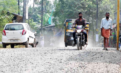 ഒന്ന് ടാർ ചെയ്യുമോ ഈ റോഡ്, പ്ലീസ്​...