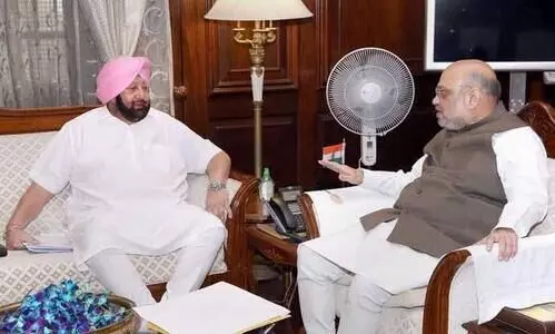 പഞ്ചാബ് സീറ്റ് വിഭജനം: അമിത് ഷായും അമരീന്ദർ സിംഗും തമ്മിൽ ചർച്ച