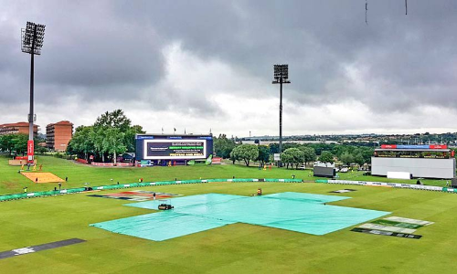 ഇന്ത്യ-ദക്ഷിണാഫ്രിക്ക ടെസ്റ്റ്​; രണ്ടാംദിനം മഴ കളി മുടക്കി