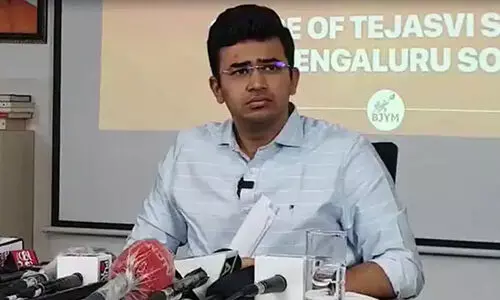 വിവാദ ഘർവാപസി ആഹ്വാനം പിൻവലിച്ച്​ തേജസ്വി സൂര്യ എം.പി