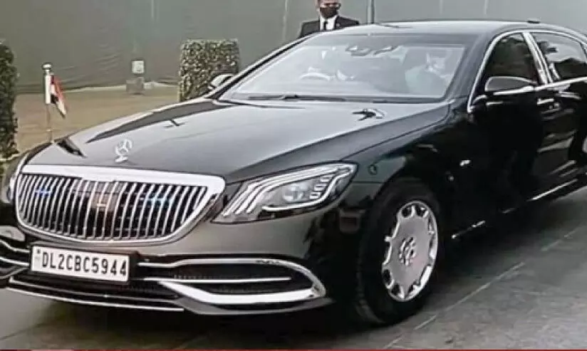 ​പ്രധാനമന്ത്രിക്ക്​ ഇനി സ്​​ഫോടനവും പ്രതിരോധിക്കുന്ന കാർ