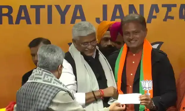 മുൻ ക്രിക്കറ്റ് താരം ദിനേഷ് മോംഗിയയും കോൺഗ്രസ്​ എം.എൽ.എമാരും ബി.ജെ.പിയിൽ