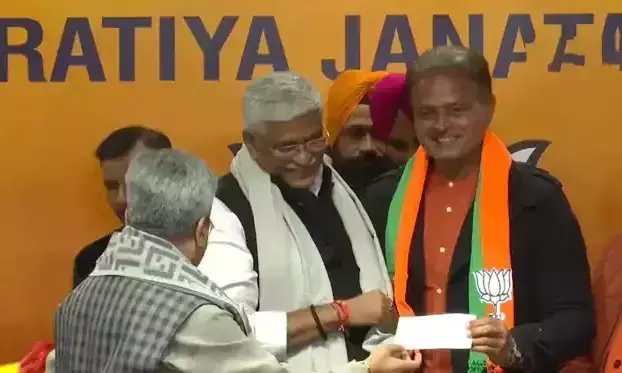 മുൻ ക്രിക്കറ്റ് താരം ദിനേഷ് മോംഗിയയും കോൺഗ്രസ്​ എം.എൽ.എമാരും ബി.ജെ.പിയിൽ