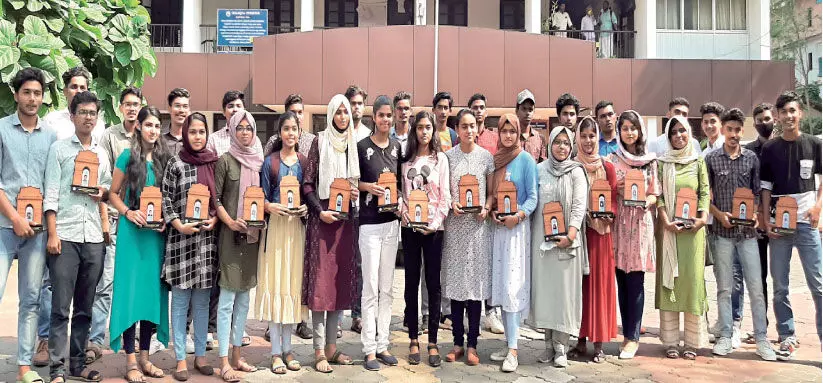 Admission to Central University Recipients were honored