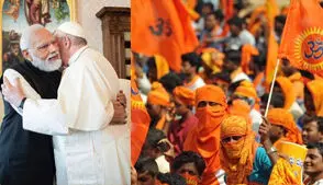 ക്രിസ്ത്യാനികളുടെ കുറ്റകൃത്യങ്ങൾക്ക് പോപ്പ് മാപ്പ് പറയണമെന്ന് വി.എച്ച്.പി ക്രിസ്ത്യാനികളുടെ കുറ്റകൃത്യങ്ങൾക്ക് പോപ്പ് മാപ്പ് പറയണമെന്ന് വി.എച്ച്.പി