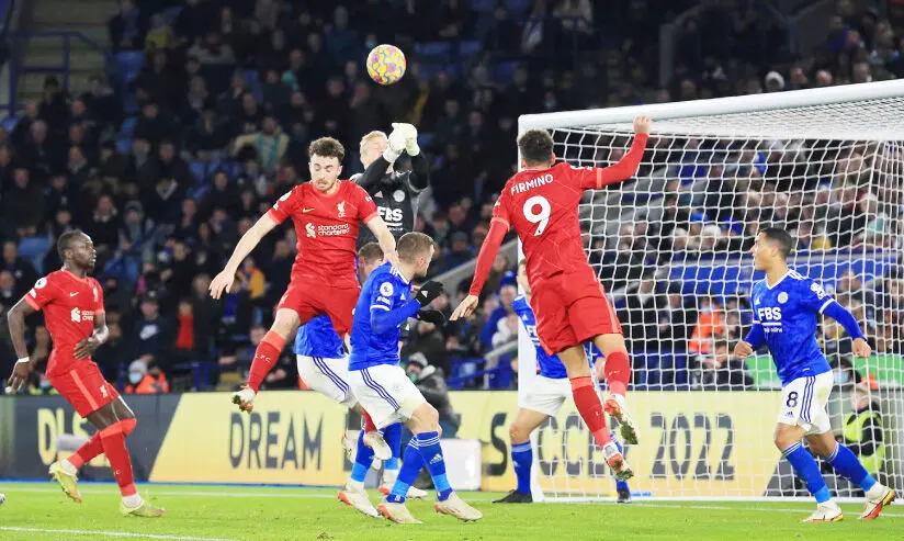 ലിവർപൂളിന്​ ലെസ്റ്റർ ഷോക്ക്