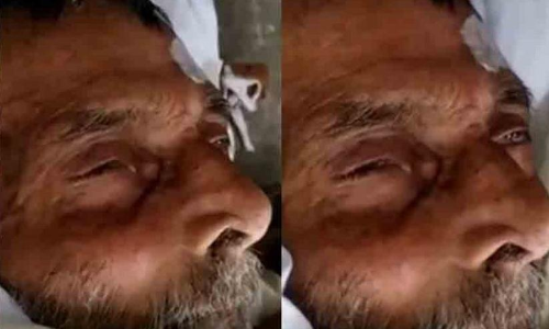 Dead Man alive on funeral pyre in Delhi Video