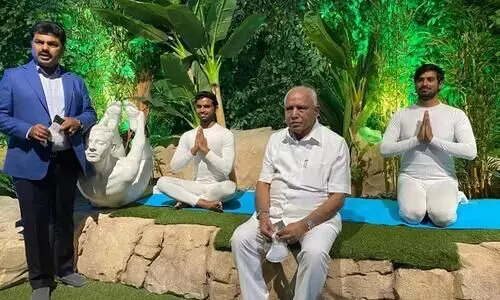 Yediyurappa in Dubai