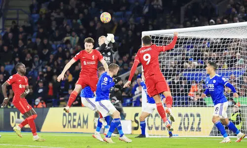 ലിവർപൂളിന്​ ലെസ്റ്റർ ഷോക്ക്