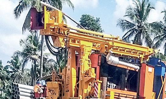 Even before the summer Tubewell Construction work Even before the summer Tubewell Construction work