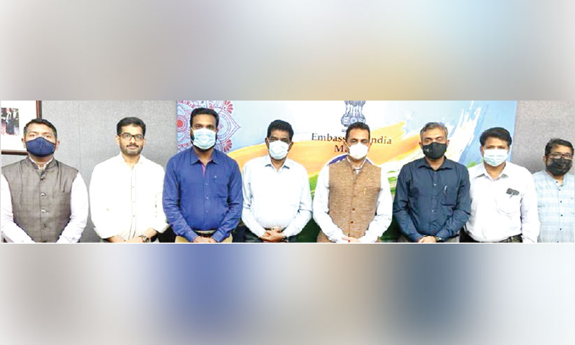 ഇന്ത്യൻ മീഡിയ ഫോറം അംബാസഡറെ സന്ദർശിച്ചു ഇന്ത്യൻ മീഡിയ ഫോറം അംബാസഡറെ സന്ദർശിച്ചു