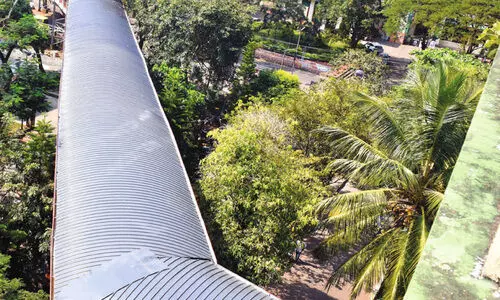 കോ​ഴി​ക്കോ​ട് ഗവ. മെഡിക്കൽ കോളജിൽ ആകാശപാത സജ്ജം