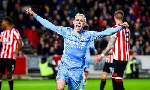 ബ്രെ​ൻ​ഡ്​​ഫോ​ഡി​നെ തോ​ൽ​പി​ച്ചു; പ്രീമിയർ ലീഗിൽ എ​ട്ട​ടി ഉ​യ​ര​ത്തി​ൽ സി​റ്റി