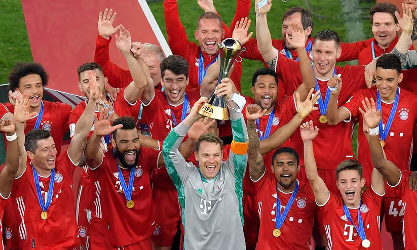 ബയേണിെൻറ കിരീട നേട്ടം ബയേണിെൻറ കിരീട നേട്ടം