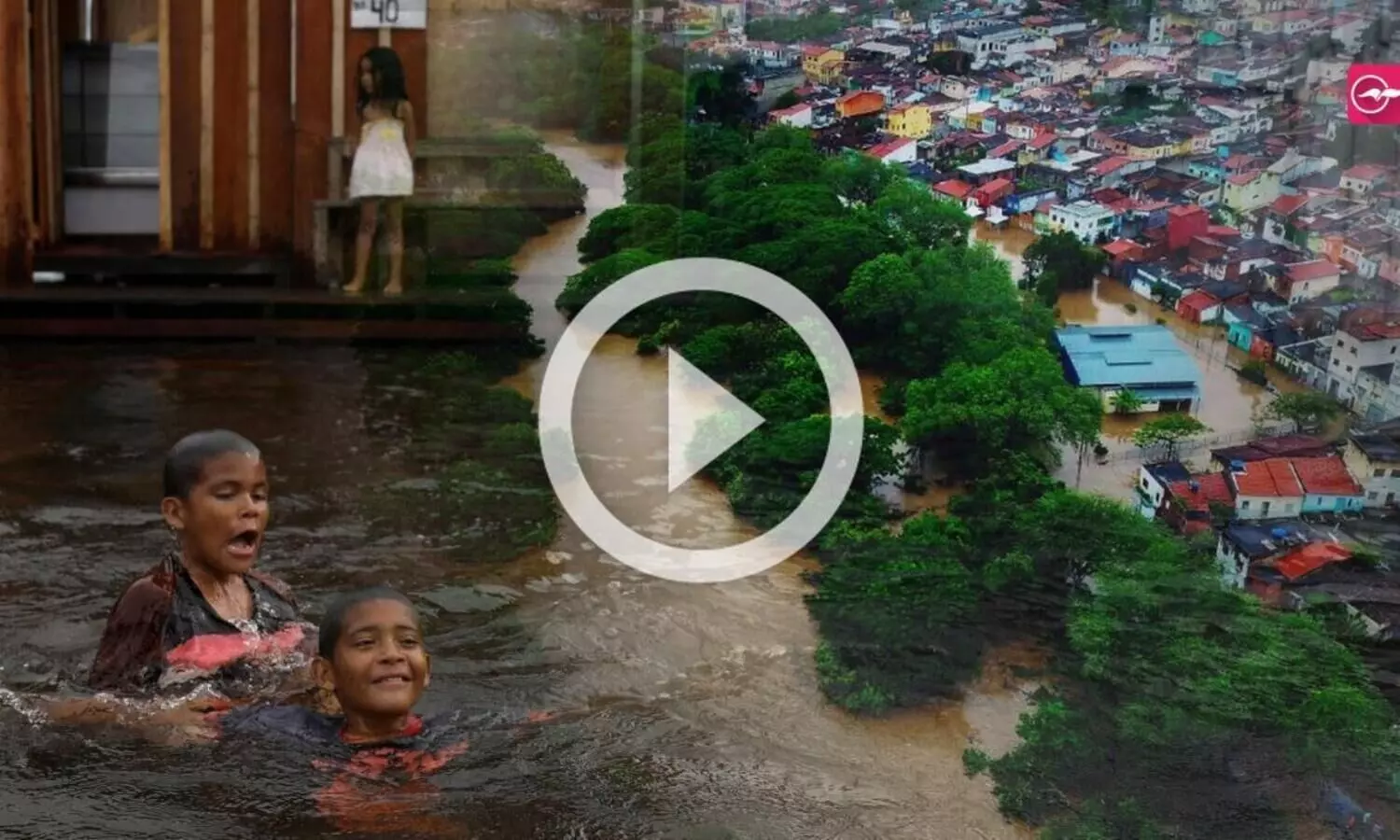 മഴ, രണ്ട് ഡാമുകൾ തകർന്നു; പ്രളയത്തിൽ മുങ്ങി ബ്രസീൽ