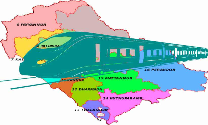 സിൽവർലൈൻ: കണ്ണൂരിൽ കല്ലിട്ടത്​ മൂന്നിലൊന്ന്​ ദൂരം മാത്രം