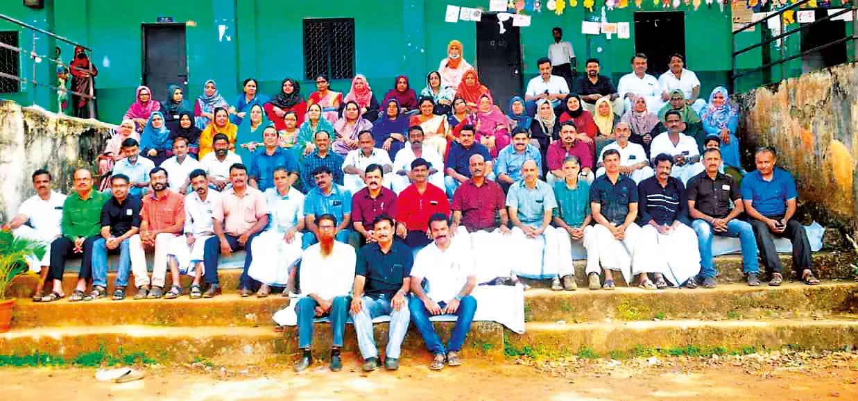 Alumni Reunion at AM High School, Tirurkad