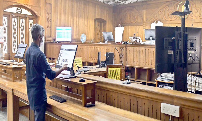 Kerala High Court is the first completely paperless court