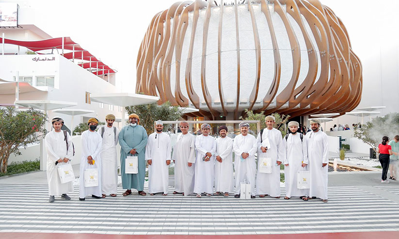ദു​ബൈ എ​ക്സ്​​പോ​യി​ൽ ഒ​മാ​ൻ പ​വി​ലി​യ​ൻ