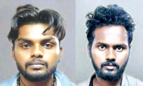 11.40 lakh was stolen from the bike rider Two people were arrested in the case