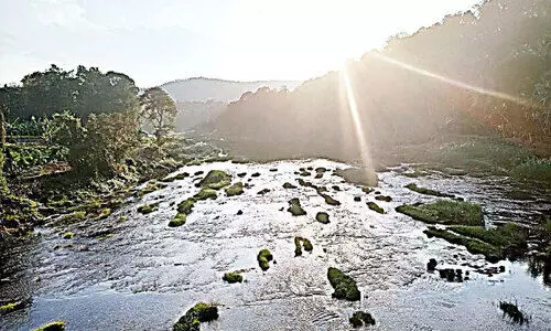 A month ago flood Now there is a shortage of water