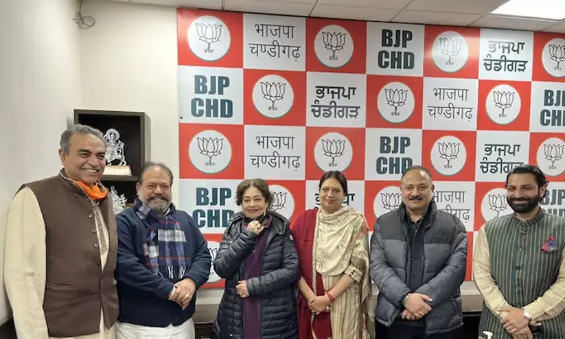 Harpreet Kaur Babla joins bjp